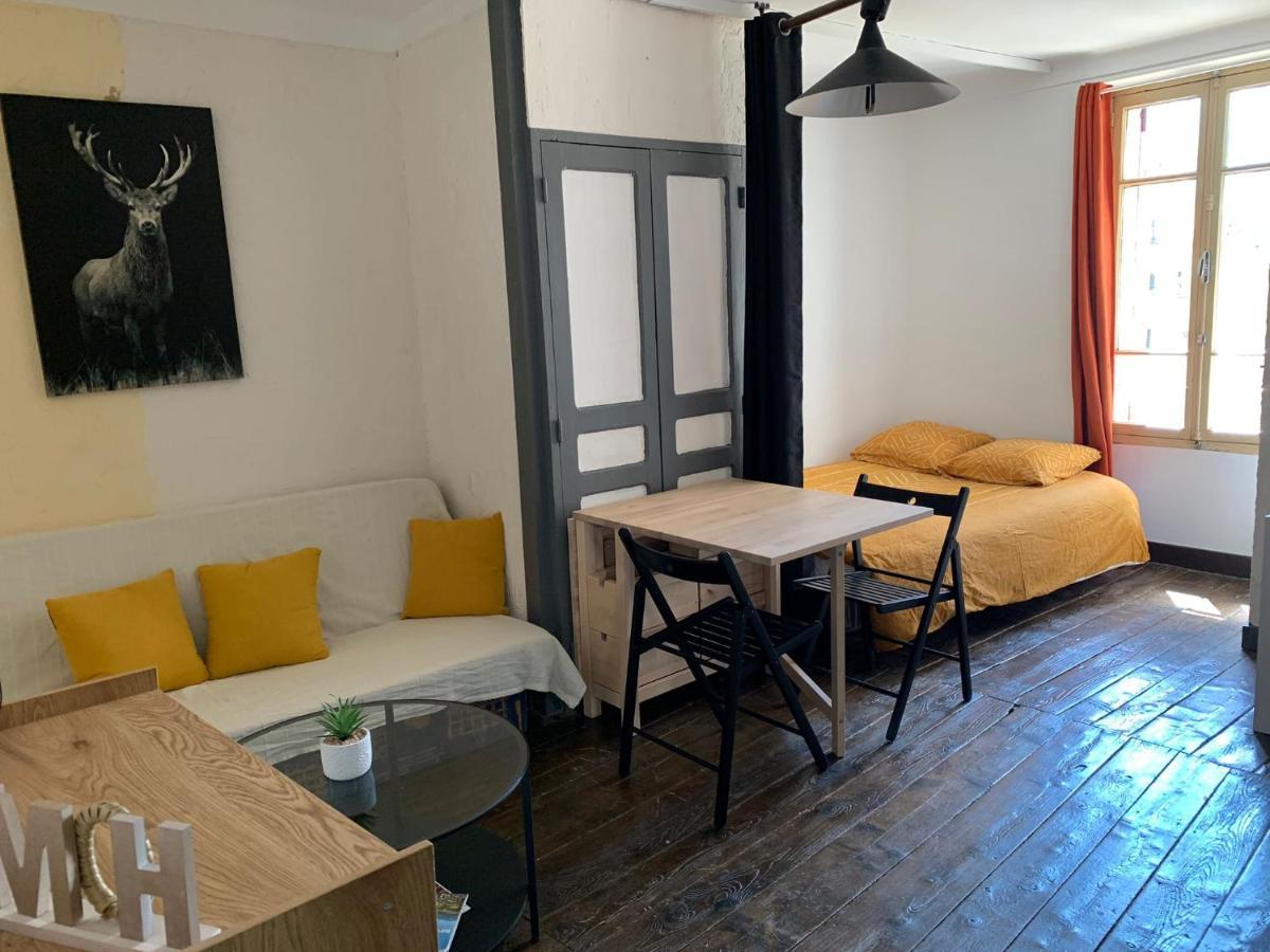 Appartement Studio 1 lit double et un canapé à Barcelonnette Extérieur photo